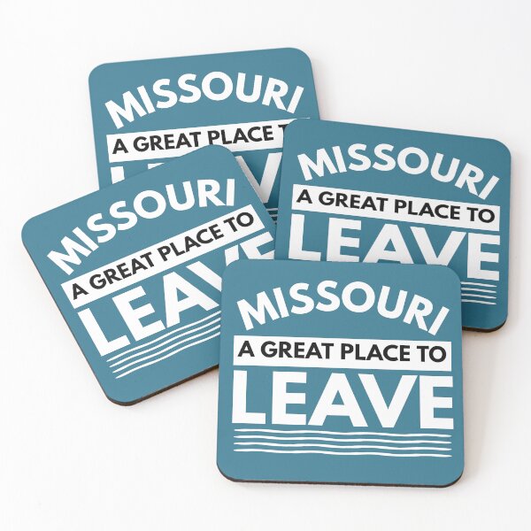 Item preview, Missouri A Great Place To Leave! Funny Travel Missourian Gift designed and sold by CuddleStore.
