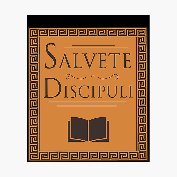 Item preview, Citation de professeur de latin Salvete Discipuli designed and sold by MrEddie10.