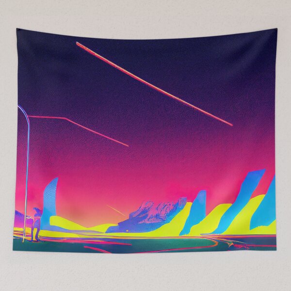 Item preview, Rogaland. 2D. neon  designed and sold by ComicsFactory.