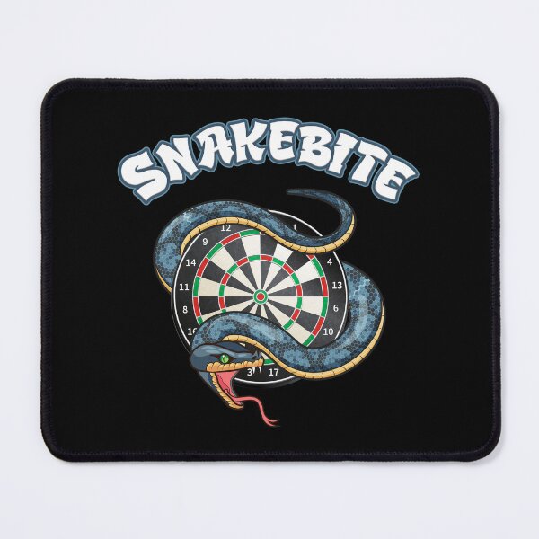 Item preview, Darts snakebite dartboard snake designed and sold by OmmeDesigns.