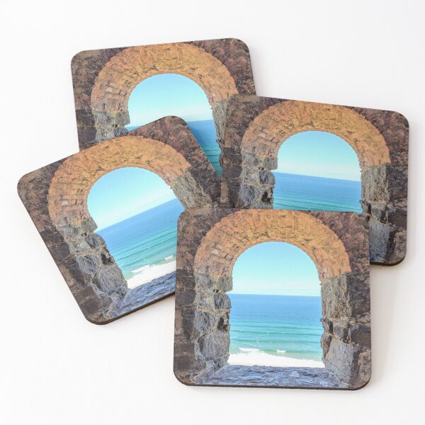 Artikelvorschau, Herrliche Aussicht auf das blaue Meer, Strandfenster entworfen und verkauft von newburyboutique.