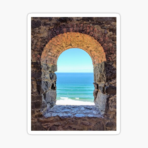 Item preview, Gorgeous Blue Ocean Views, Beach Window designed and sold by newburyboutique.