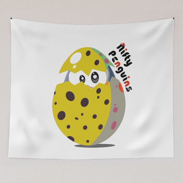 Item preview, Cute Penguins in Colorful Eggshells - Collection N. 11 designed and sold by NiftyPenguins.
