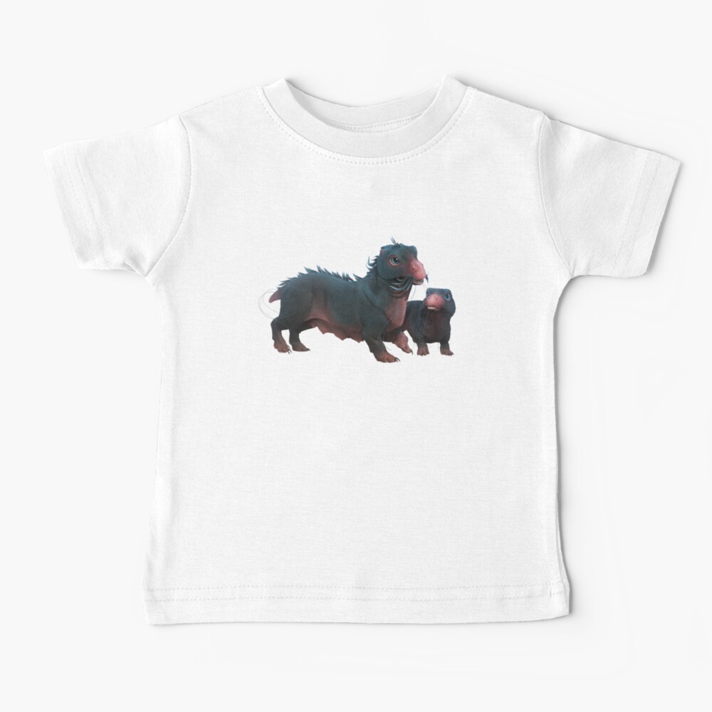 Dragon Dog and Puppy Baby T-Shirt