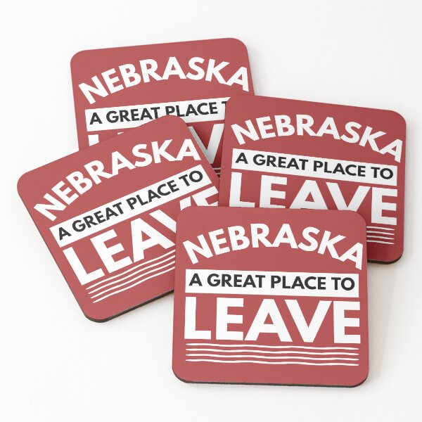 Item preview, Nebraska A Great Place To Leave! Funny Travel Nebraskan Gift designed and sold by CuddleStore.
