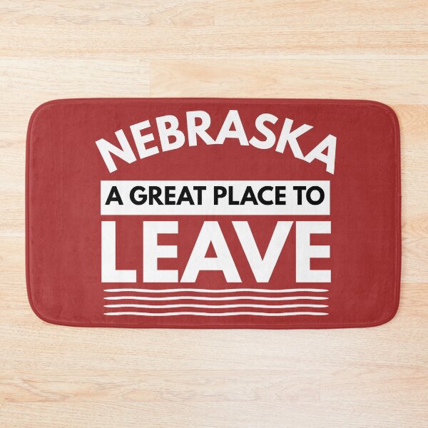 Item preview, Nebraska A Great Place To Leave! Funny Travel Nebraskan Gift designed and sold by CuddleStore.