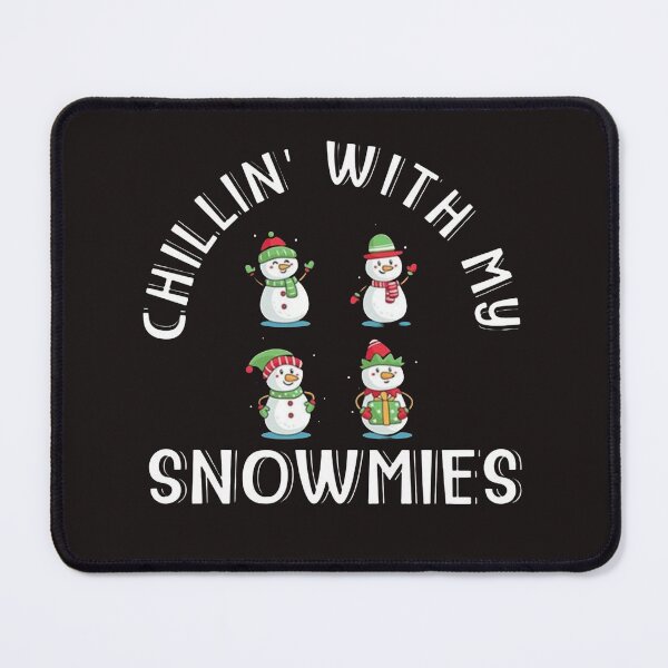Item preview, Chillin' With My Snowmies & Christmas Sweatshirt, Funny Christmas, Chillin' With My, Weihnachtsgeschenk designed and sold by Sophistical.