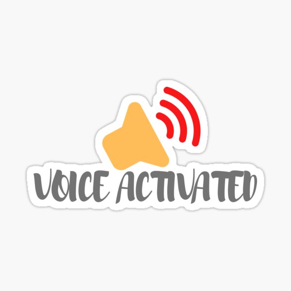Vista previa del artículo con la obra «Activación activada por voz», diseñado y vendido por YouBeeVintage.