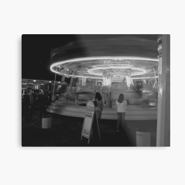Round a bout Metal Print