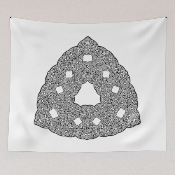 Item preview, Greek Geometry: Twisted Knot-B-BW designed and sold by DigitalHeadache.