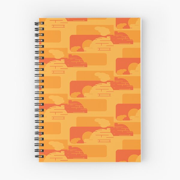 Item preview, Patterned Orange Igloo (Monochrome Scene Series) designed and sold by pjko.