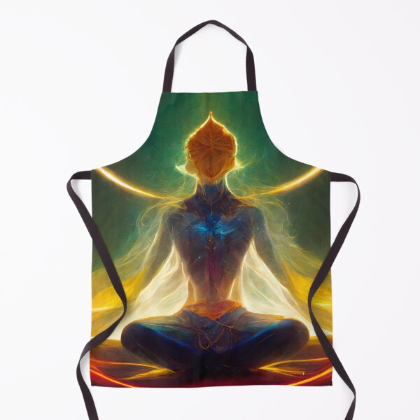 Item preview, The Golden Hairs of the Kundalini - spiritual art spiritual artwork spirituality wellness well-being awakening meditation designed and sold by LvSoulCreations.