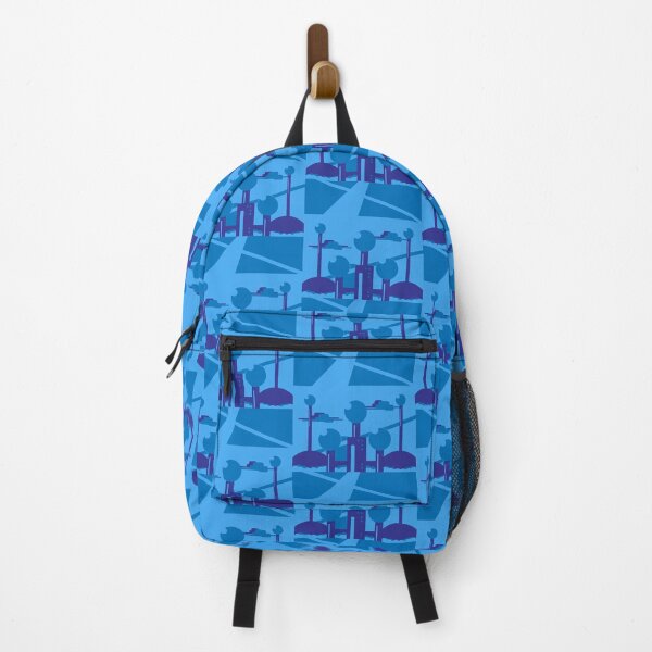 Item preview, Patterned Blue City (Monochrome Scene Series) designed and sold by pjko.
