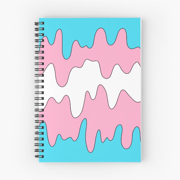 Aperçu de l'œuvre Motif de goutte à goutte du drapeau trans lgbtq créée et vendue par JPN4Design.