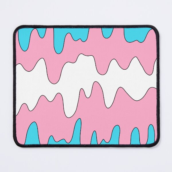 Item preview, Trans lgbtq flag drip pattern designed and sold by JPN4Design.