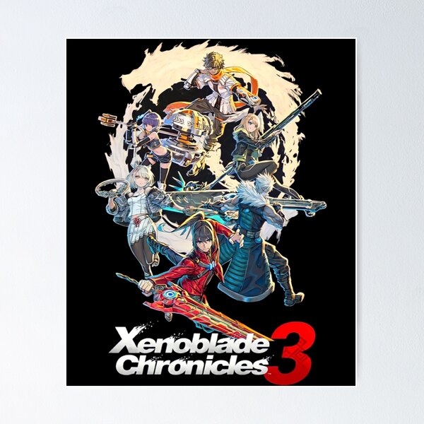 Xenoblade3 ゼノブレイド3 ポスター 販促 デカい】幅70cmオーバーの「ゼノブレイド3」どデカポスター付き