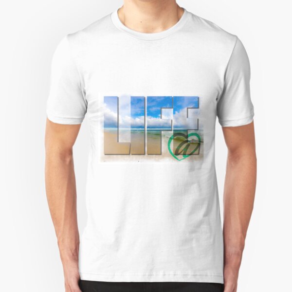 Life at the beach Slim Fit T-Shirt