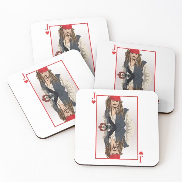 Item preview, Jack of Hearts - Pirate Playing Card Design designed and sold by WayneBrant.