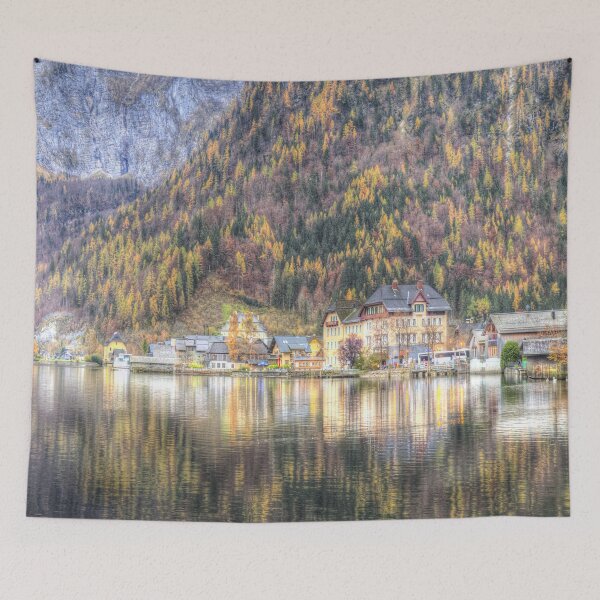 Item preview, Lake Hallstatt Village designed and sold by Londonimages.