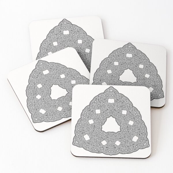 Item preview, Greek Geometry: Twisted Knot-B-BW designed and sold by DigitalHeadache.