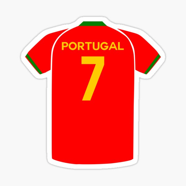 Ronaldo Home Jersey UEFA 2022 Sticker for Sale by cartmaxx2