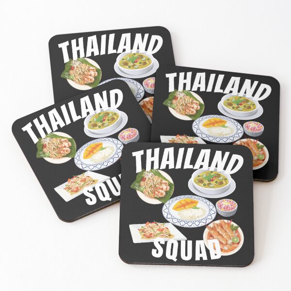 Item preview, Thai food squad Thailand famous dish mango with sticky rice Tom-Yum Pad-Thai for restaurant crew designed and sold by VINASU.
