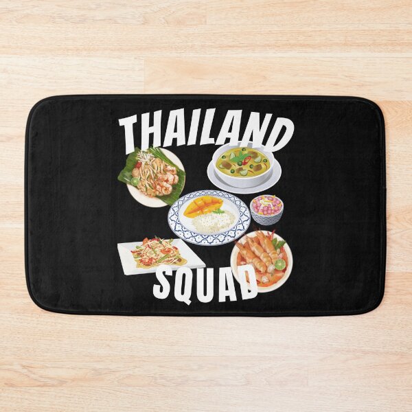 Item preview, Thai food squad Thailand famous dish mango with sticky rice Tom-Yum Pad-Thai for restaurant crew designed and sold by VINASU.