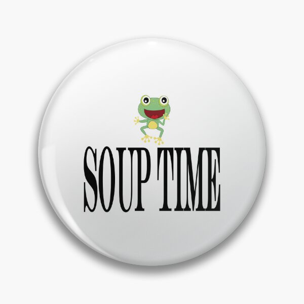 Item preview, soup time frog soup designed and sold by biiill.