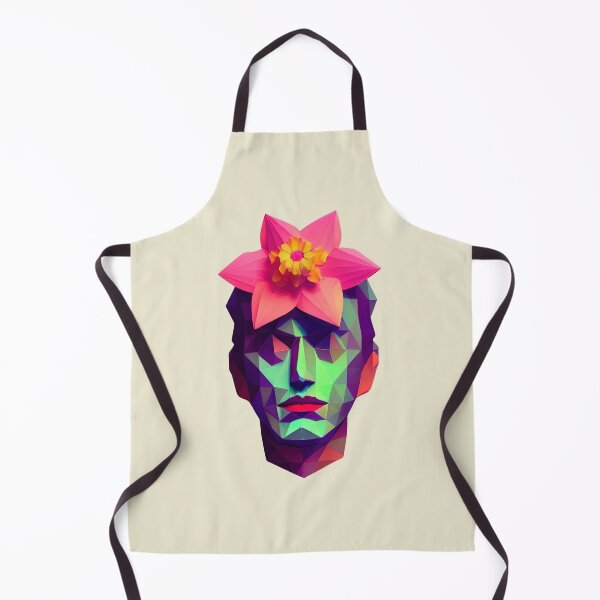 Item preview, Flowerhead Green Face designed and sold by PolygonXYZ.