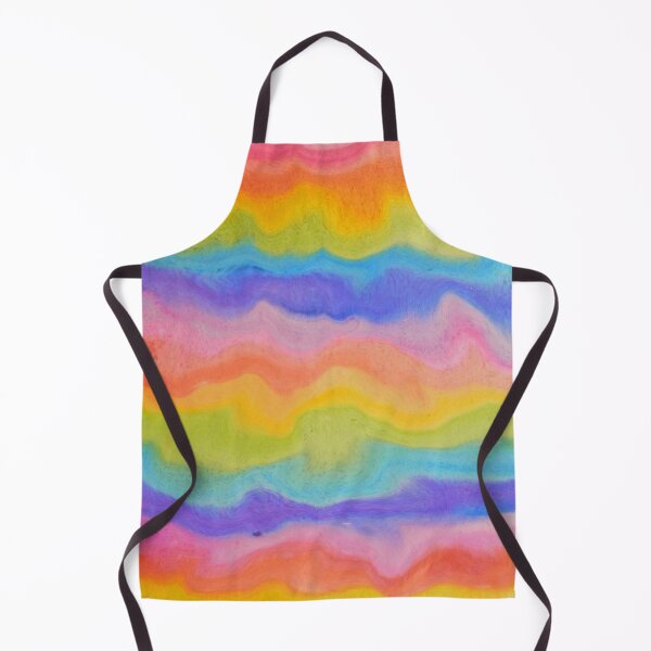 Item preview, rainbow abstract art or rainbow melt / rainbow paint splurge designed and sold by MagentaRose.
