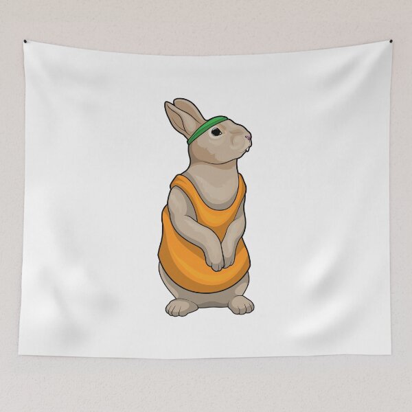 Item preview, Bunny Running Fitness designed and sold by Snabdesign84.