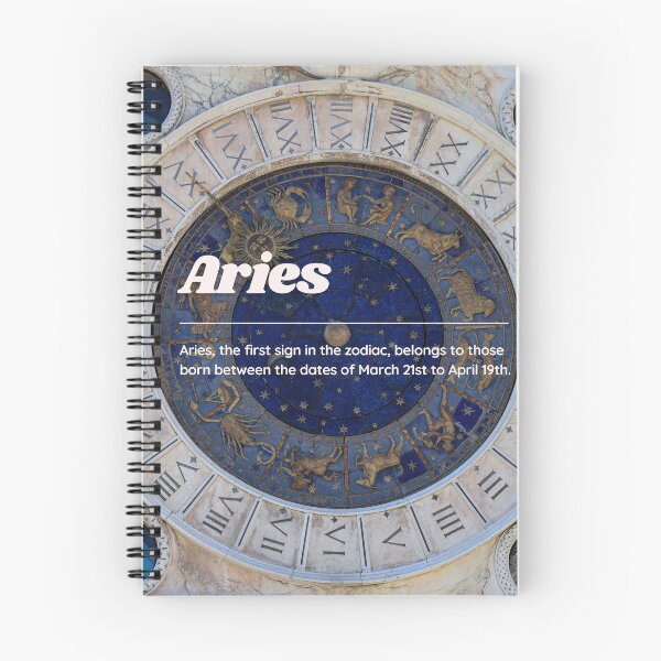 Item preview, Aries Zodiac Roman Numeral Print  designed and sold by Femme Pastel Collective.