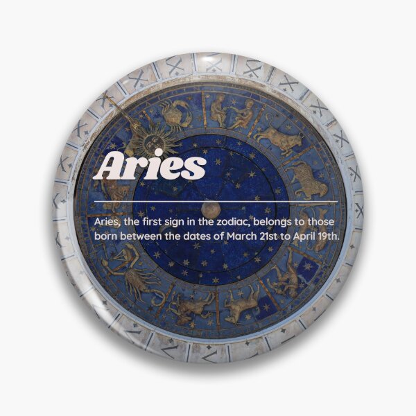 Item preview, Aries Zodiac Roman Numeral Print  designed and sold by Femme Pastel Collective.