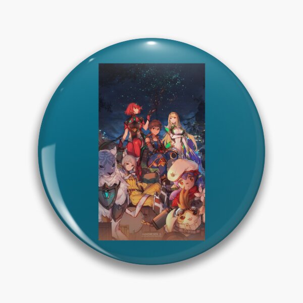 Item preview, Xenoblade Chronicles 2 group video game art   designed and sold by HIUBUNSHOP.