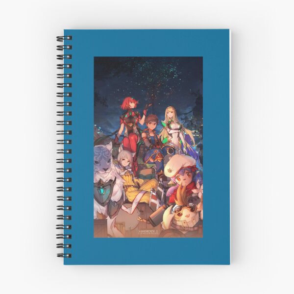 Item preview, Xenoblade Chronicles 2 group video game art   designed and sold by HIUBUNSHOP.