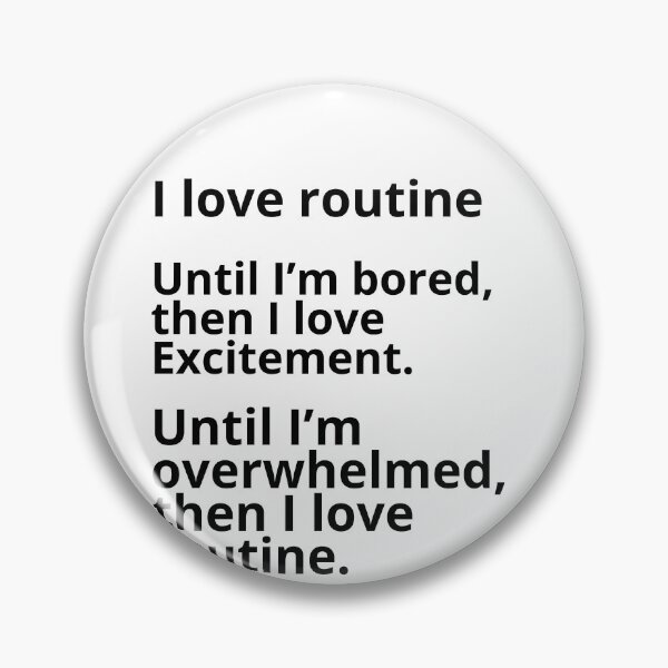 Item preview, ADHD Joke designed and sold by BuraxisQuotes.