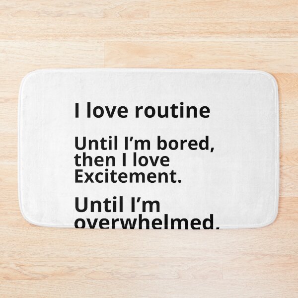 Item preview, ADHD Joke designed and sold by BuraxisQuotes.