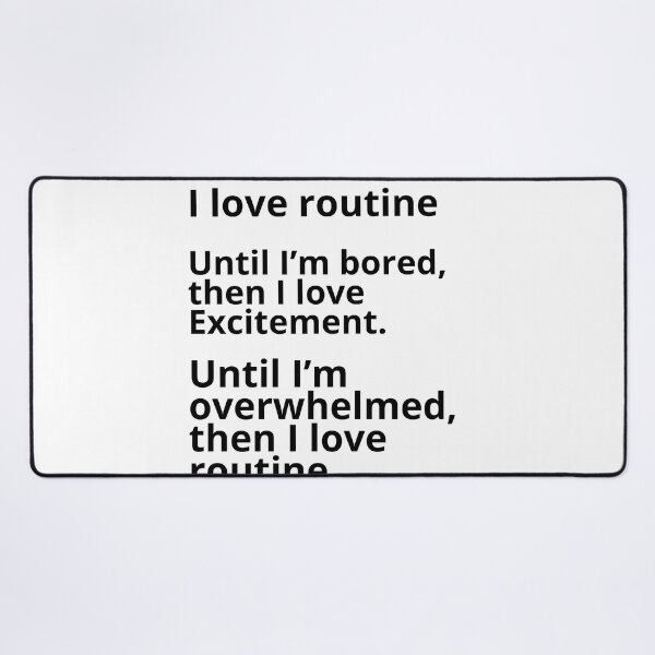 Item preview, ADHD Joke designed and sold by BuraxisQuotes.