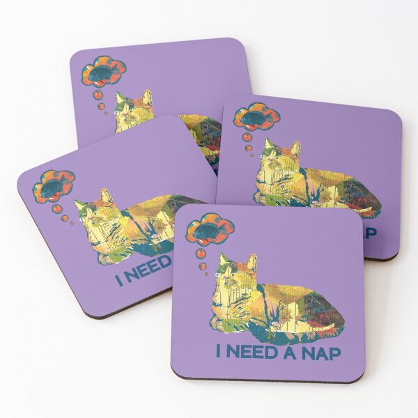Item preview, I Need a Cat Nap designed and sold by ginaisarty.