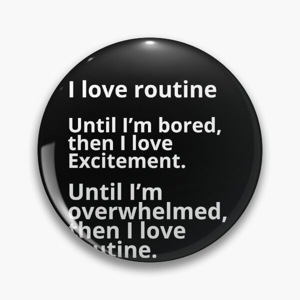 Item preview, ADHD Quote designed and sold by BuraxisQuotes.