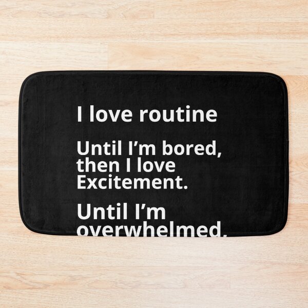Item preview, ADHD Quote designed and sold by BuraxisQuotes.