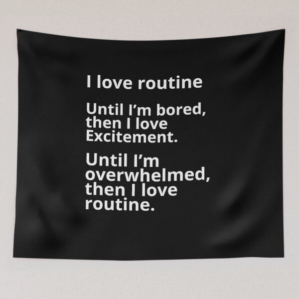 Item preview, ADHD Quote designed and sold by BuraxisQuotes.