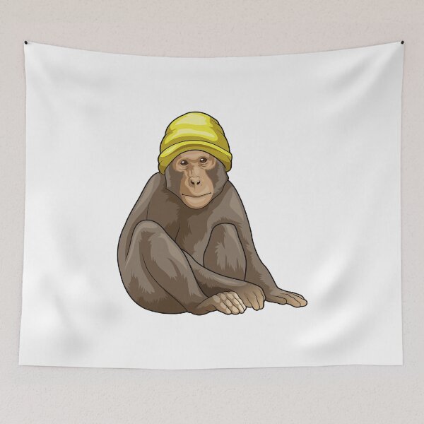 Item preview, Monkey Beanie designed and sold by Snabdesign84.