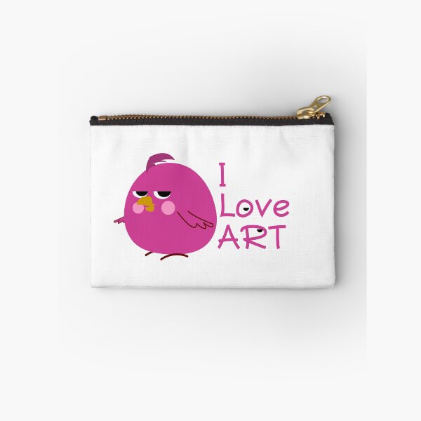Item preview, I LOVE ART BUT BIRDY IS NOT HAPPY designed and sold by thinkittithink.