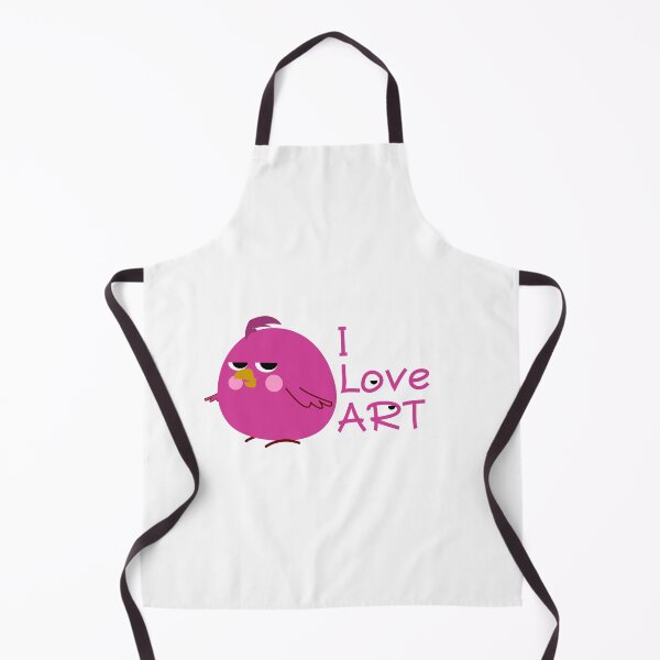 Item preview, I LOVE ART BUT BIRDY IS NOT HAPPY designed and sold by thinkittithink.