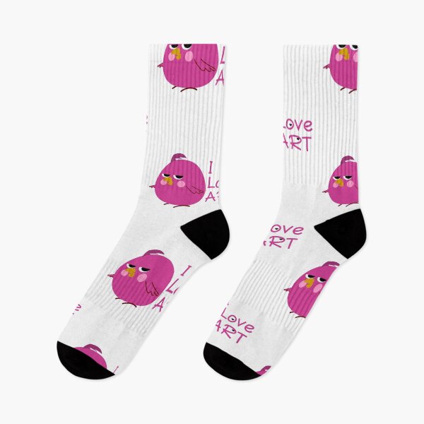 Item preview, I LOVE ART BUT BIRDY IS NOT HAPPY designed and sold by thinkittithink.