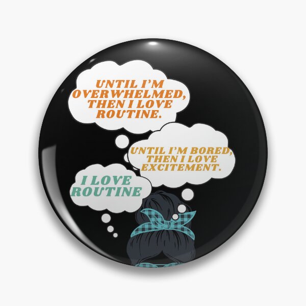 Item preview, ADHD Quote designed and sold by BuraxisQuotes.