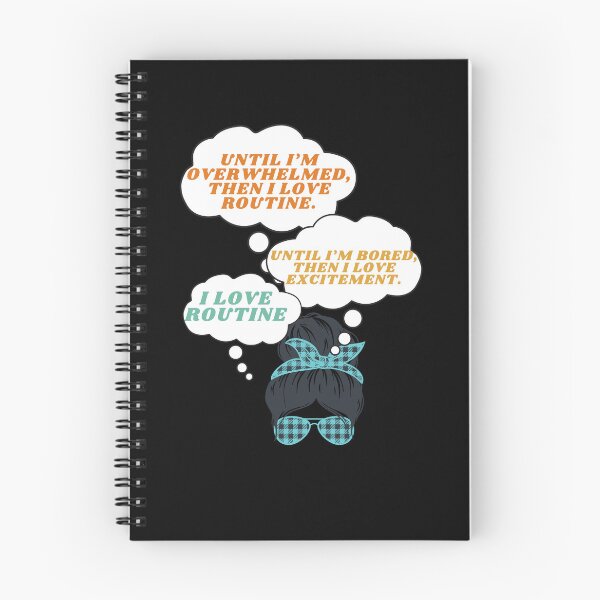 Item preview, ADHD Quote designed and sold by BuraxisQuotes.