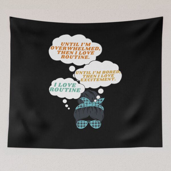 Item preview, ADHD Quote designed and sold by BuraxisQuotes.