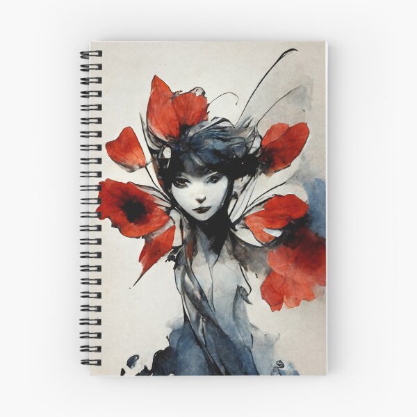 Item preview, Beautiful Flower Faerie in Watercolor designed and sold by TheDigitalAnvil.
